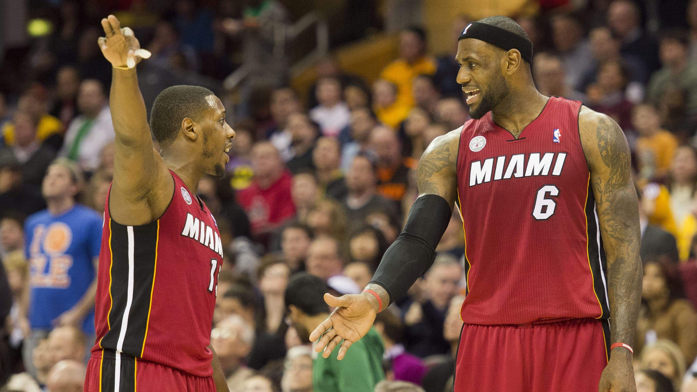 LeBron James, Mario Chalmers