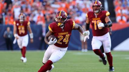 Commanders Can Replace Antonio Gibson With 107-Catch RB