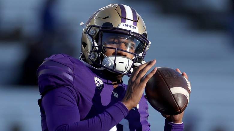 Potential Raiders quarterback Michael Penix Jr.