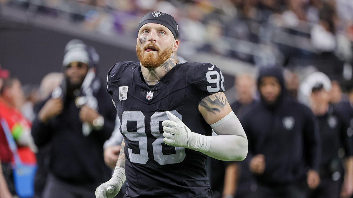 Raiders DE Maxx Crosby Opens Up About Trade Rumors