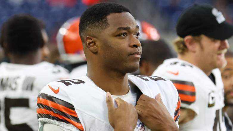 The Browns will be looking to add some help for Amari Cooper and quarterback Deshaun Watson this offseason.