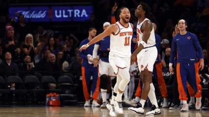 Jalen Brunson Sends Message to OG Anunoby After Scary Scene in Knicks Win