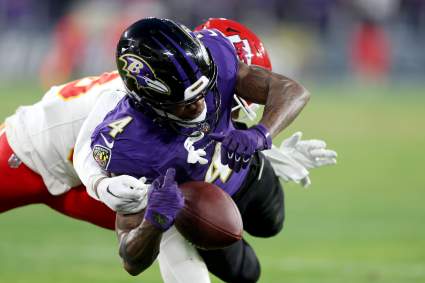 Ravens WR Hit With a 5-Figure Fine for Costly Penalty