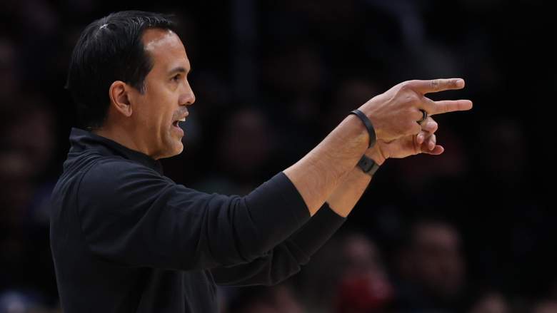 Miami Heat coach Erik Spoelstra has been careful about how to use Nikola Jovic.