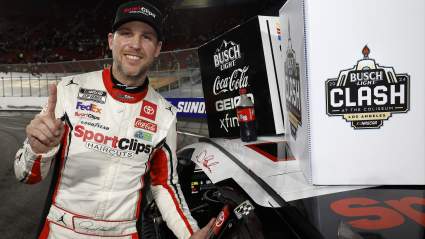 Denny Hamlin Starts 2024 by Beating ‘Your Favorite Driver’