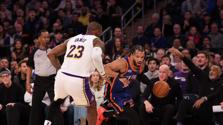 LeBron James, New York Knicks, Los Angeles Lakers