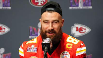 Travis Kelce Reacts to New Photo of Taylor Swift & Kylie Kelce