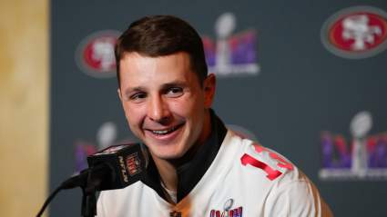 Brock Purdy Arrives at 2024 Super Bowl in His Best Game Day Attire Yet [LOOK]