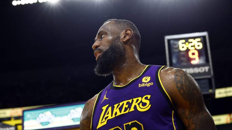 LeBron James pushes back on Bronny James' status in NBA mock drafts