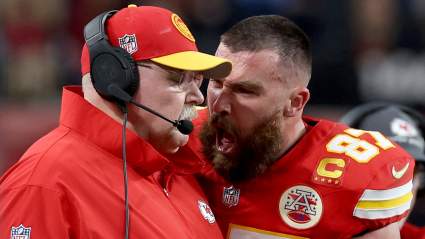 Video of Travis Kelce Grabbing Andy Reid in Anger Goes Viral