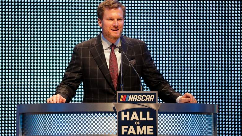 Dale Earnhardt Jr. on his way to dominating NASCAR multimedia.