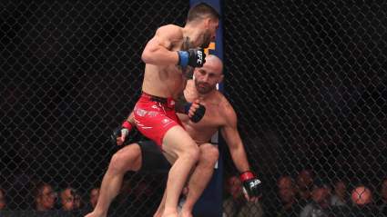 Ilia Topuria Brutally Knocks Alexander Volkanovski Unconscious at UFC 298 [WATCH]