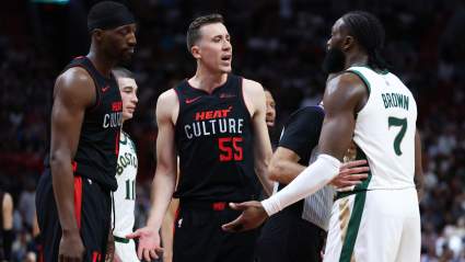 Jaylen Brown Gives His Side of the Story After Tussle With Duncan Robinson