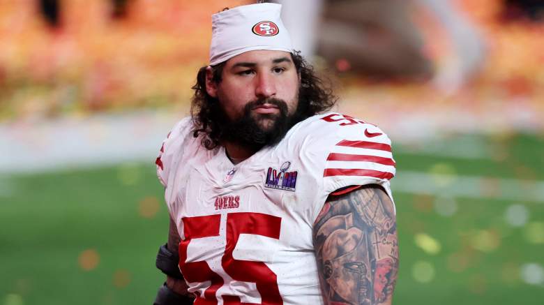 Ex-Giants turned 49ers OL Jon Feliciano caught a lot of attention for his social media comments after the Super Bowl.