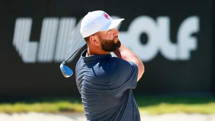 Jon Rahm Near the Top of the Leaderboard in LIV Golf Debut