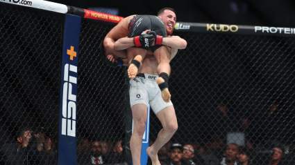 Merab Dvalishvili Picked Henry Cejudo up to Slam Him in Front of Mark Zuckerberg [WATCH]