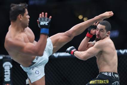 Paulo Costa Landed 1 of the Best Head Kicks You’ll See on Robert Whittaker [WATCH]