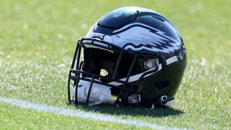Philadelphia Eagles helmet