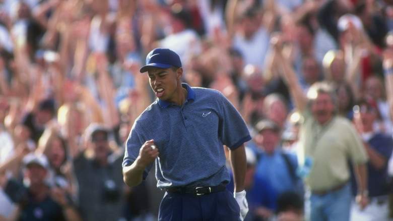 Tiger Woods 1997 Phoenix Open TPC Scottsdale 16th hole