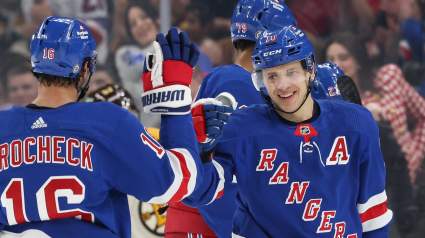 Artemi Panarin & Jonathan Quick Make History in Rangers Win Over Bruins
