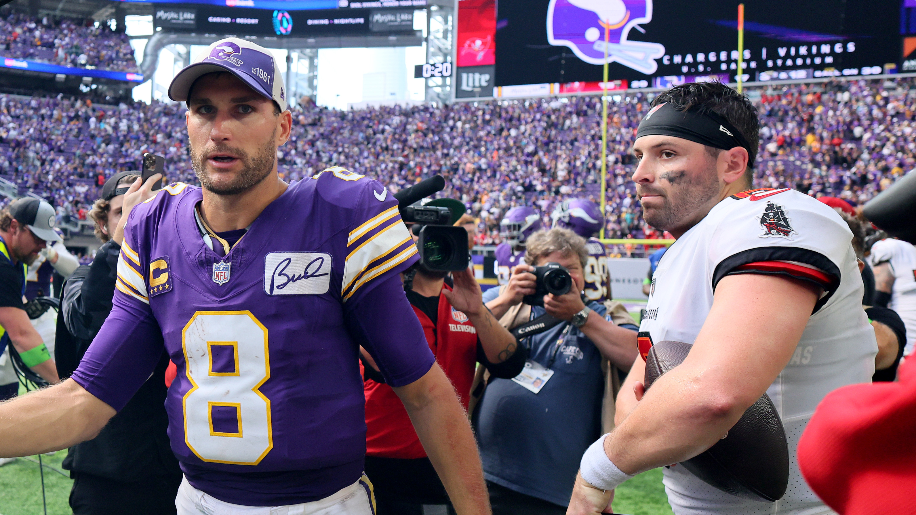 Vikings Insider Breaks Silence On Baker Mayfield, Kirk Cousins Plan