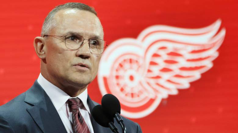 Detroit Red Wings long-time general manager Steve Yzerman