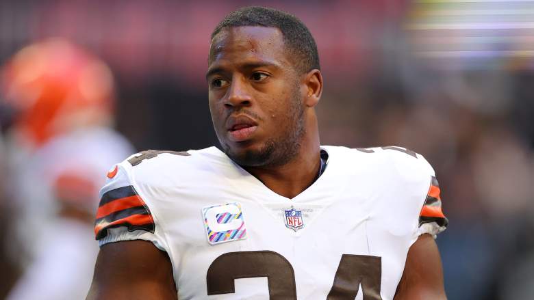 Cleveland Browns running back Nick Chubb is expected back at some point next season.