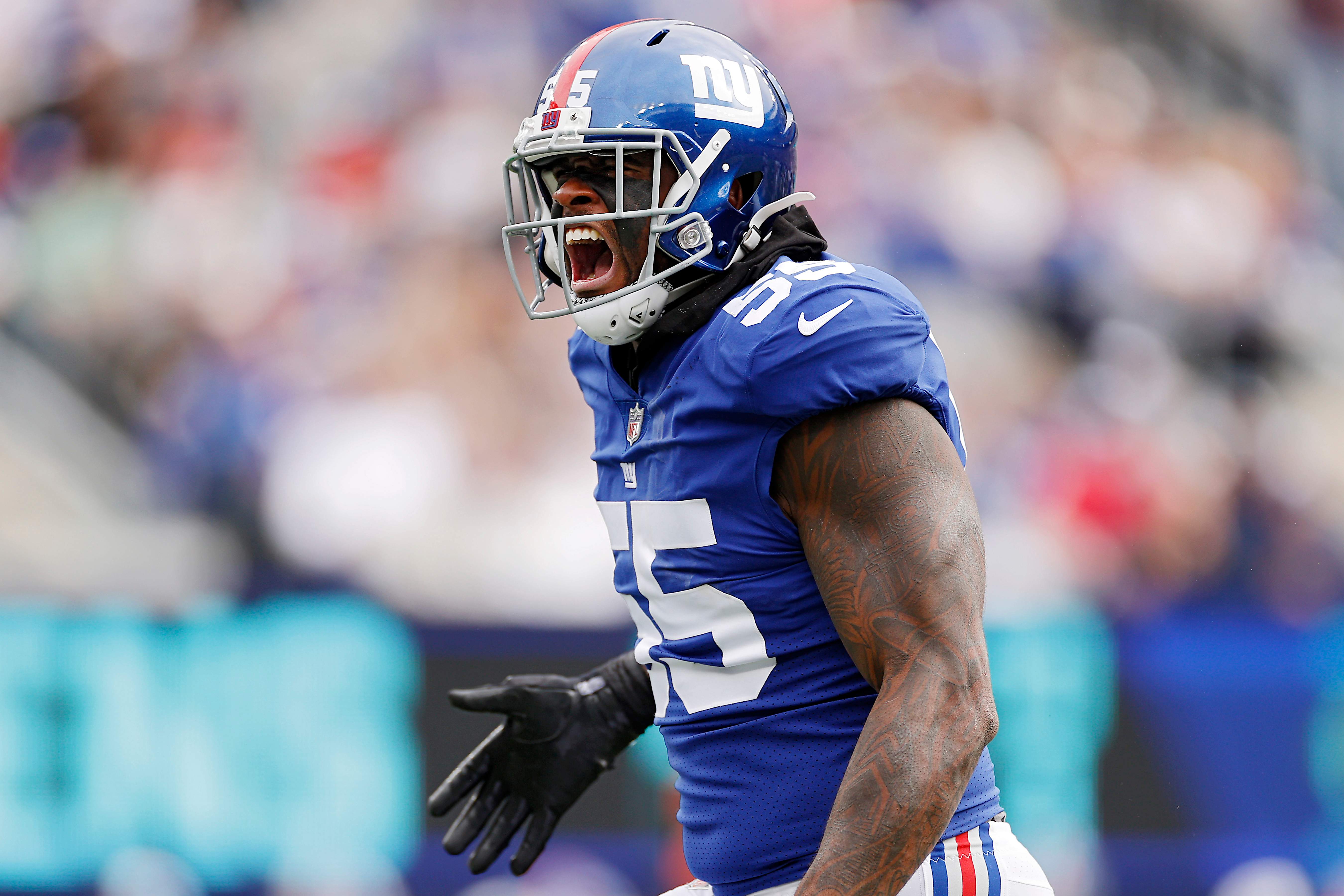 Ex-Cowboys 200-Tackle Washout Released By Giants: Report