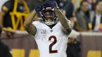 Bears WR DJ Moore Has Blunt 3-Word Response to Justin Fields Trade