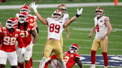 Falcons in Agreement With San Francisco 49ers TE, George Kittle’s Backup