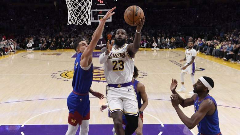 Lakers star LeBron James