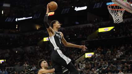 Victor Wembanyama Reacts to Warriors’ Trayce Jackson-Davis Posterizing Him