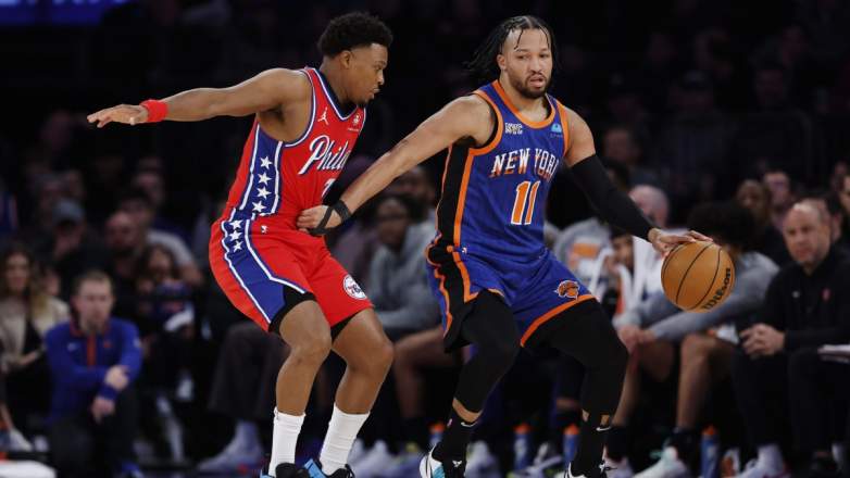 Kyle Lowry against Knicks star Jalen Brunson