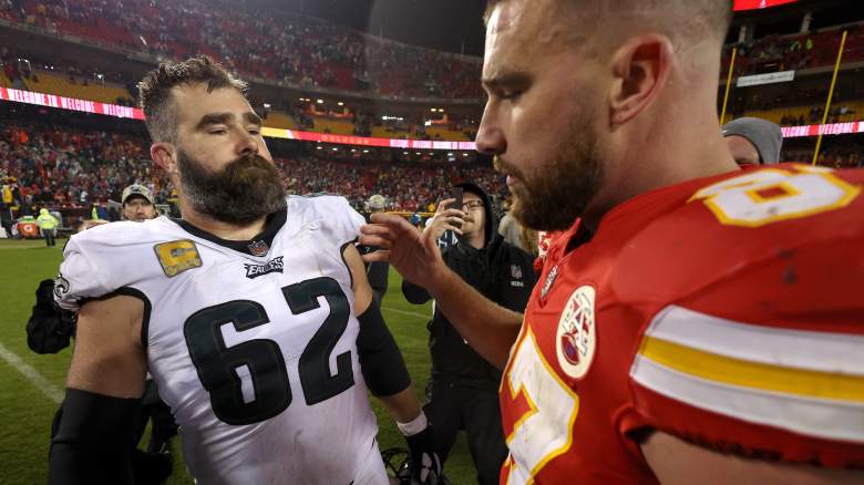 Jason Kelce's retirement speech includes heartwarming story about Travis Kelce and Chiefs.