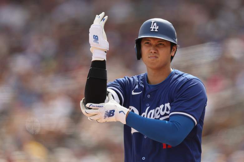 Los Angeles Dodgers designated hitter Shohei Ohtani