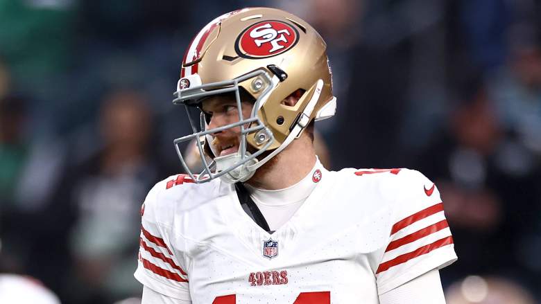 Giants connected to 49ers quarterback Sam Darnold in NFL free agency.