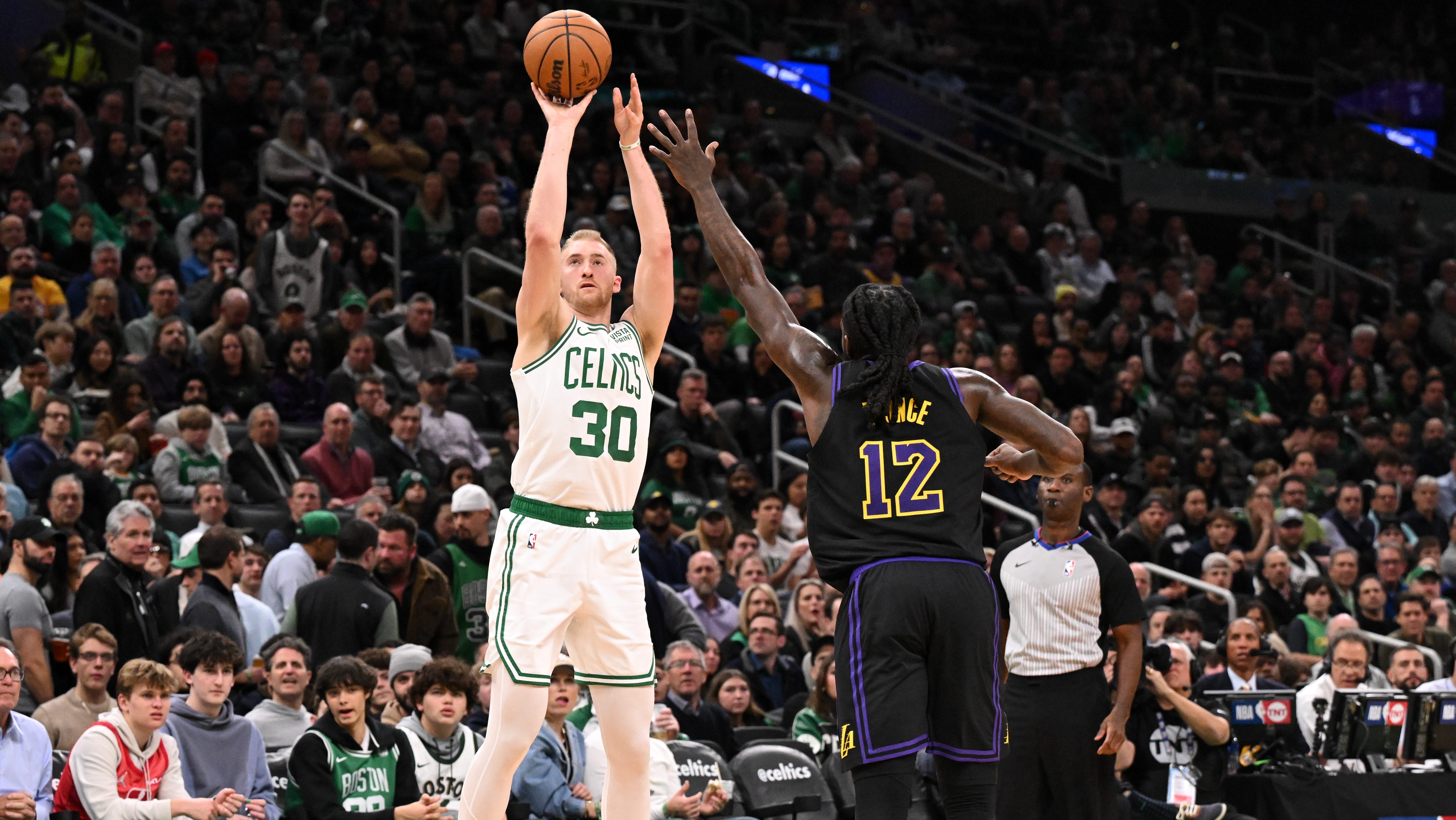 Sam Hauser Explains His Unique Role Off The Bench For The Celtics