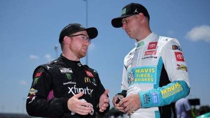 Denny Hamlin Addresses 23XI Racing Pit Road Problems & Tyler Reddick Won’t Like It