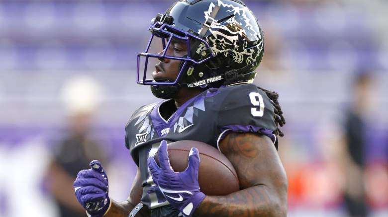 Chiefs signing TCU running back Emani Bailey after NFL draft.
