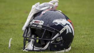 Leaked Helmet Pic Stirs Pot Ahead of Broncos’ Official Uniform Reveal: LOOK