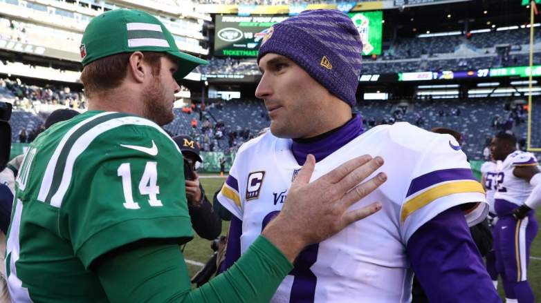 Sam Darnold, Kirk Cousins, Minnesota Vikings