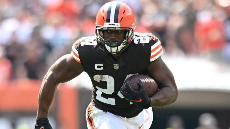 Nick Chubb's future with the Browns is a question beyond this season.