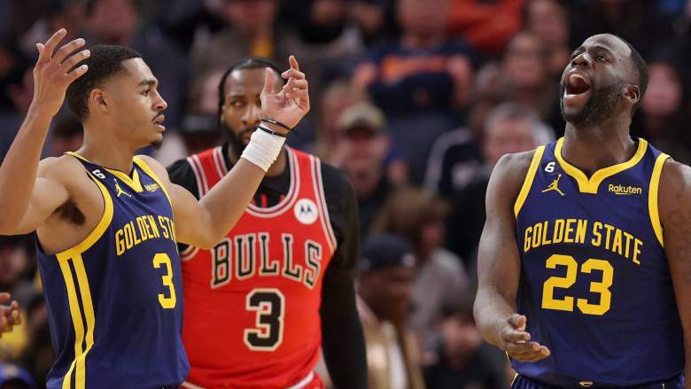 Warriors' Draymond Green and former teammate Jordan Poole