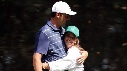 Scottie Scheffler Drops 3-Word Message to Wife on Baby After Masters Win
