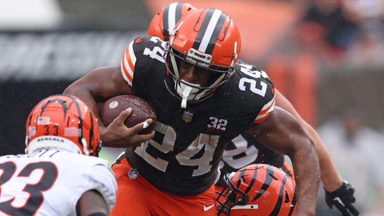 The Browns drafting a running back with their second-round pick would be bad news for Nick Chubb.