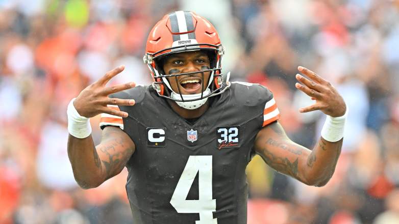 Browns QB Deshaun Watson expects to be ready to roll for Week 1.