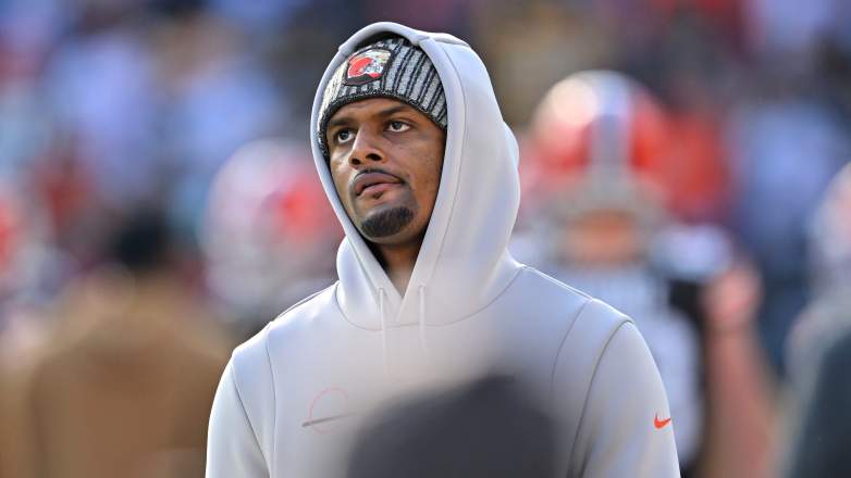 Deshaun Watson was among the first to show up to the Browns offseason workouts on Monday, April 15.