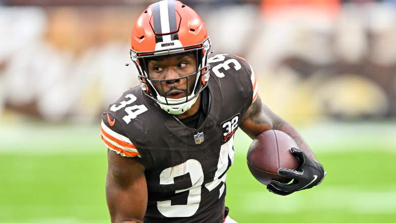 Browns running back Jerome Ford may be on the roster bubble.