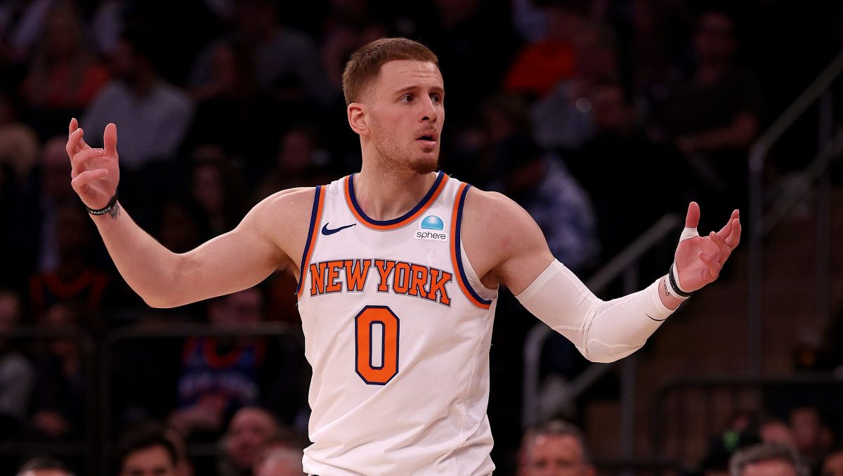 Knicks' Donte DiVincenzo Responds To Bulls Fan's Heckling [WATCH ...