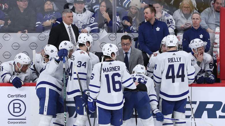 Mitch Marner, Auston Matthews, and William Nylander had a heated exchange on the Toronto Maple Leafs bench